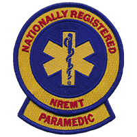 Official USAF Nationally Registered EMT Patch  National Registry of  Emergency Medical Technicians