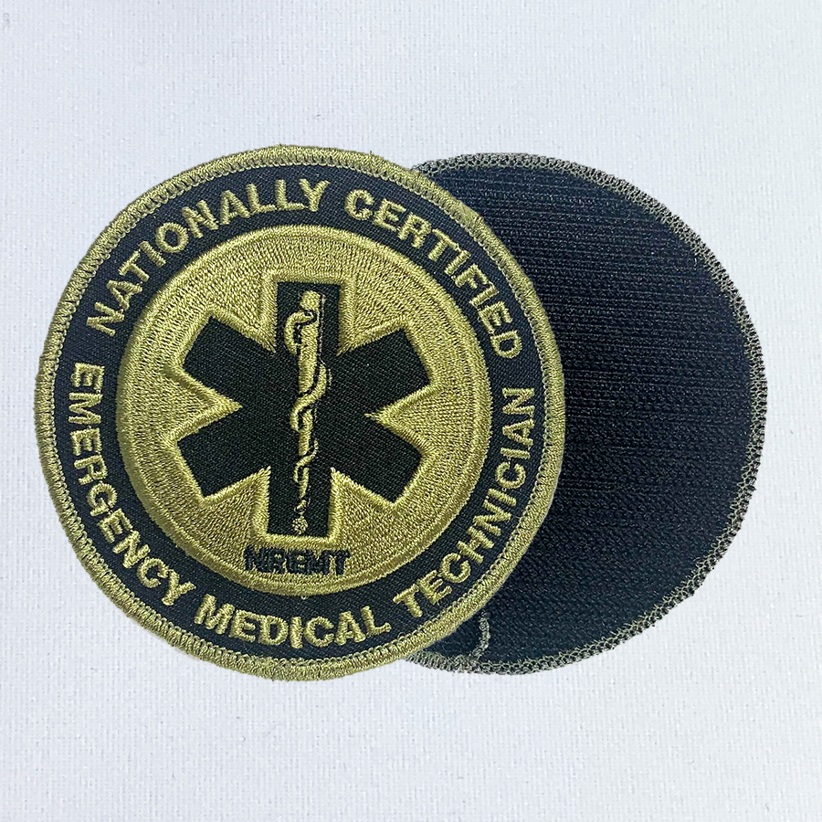EMT Tactical Patch - Green  National Registry of Emergency Medical  Technicians