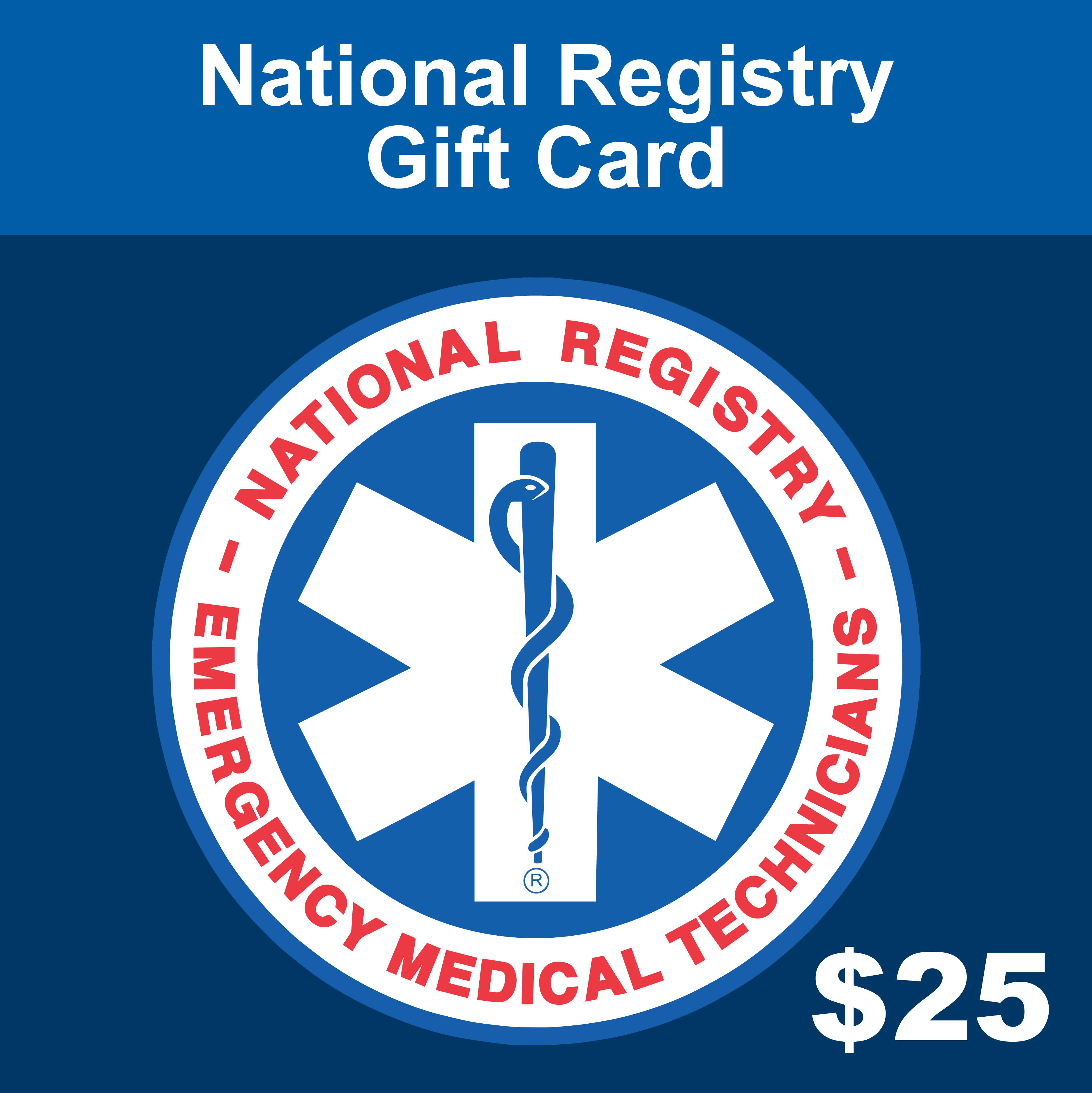 EMT Lapel Pin  National Registry of Emergency Medical Technicians