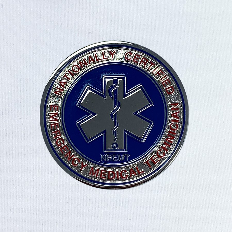 EMT Coin National Registry of Emergency Medical Technicians