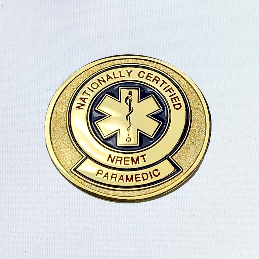 Paramedic Coin National Registry of Emergency Medical Technicians