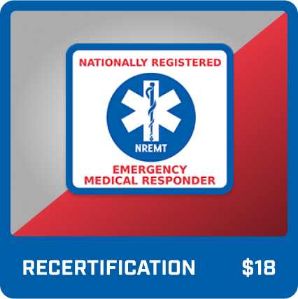 emergency medical responder card